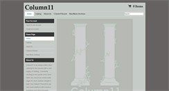 Desktop Screenshot of column11.com